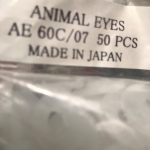 plastic brown eyes craft sewing animal eyes sewing - Picture 2 of 7